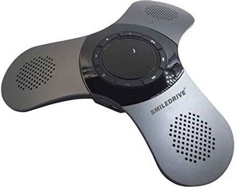 Buy Smiledrive Portable Bluetooth Mobile Conference Call Speaker with ...