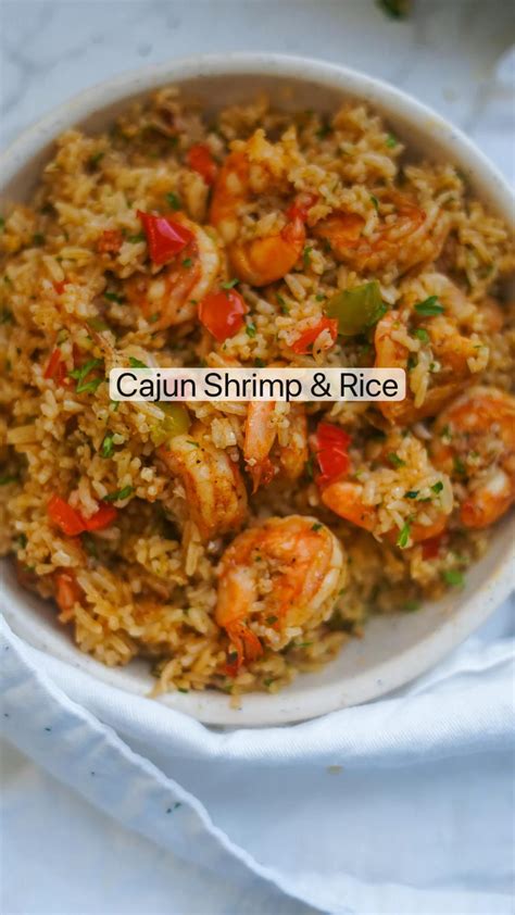 Cajun shrimp rice – Artofit