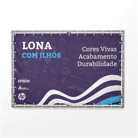 Banner 200 x 80 cm Lona com Ilhós ou Adesivo - Impressão Alta Qualidade ...