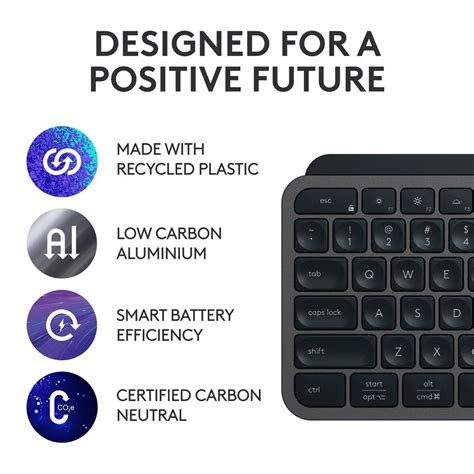 Buy logitech MX KEYS S Rechargeable Bluetooth Wireless Keyboard with ...
