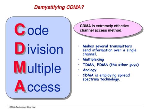 Image result for CDMA Technology