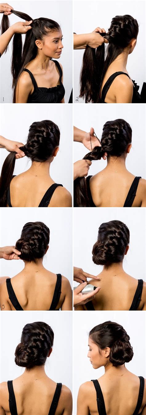 Image result for Boho Braided Side Bun Tutorial