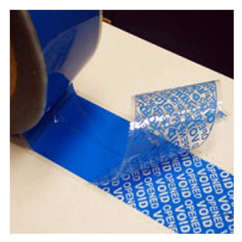 Tamper Evident / Proof Security Tape - 50mm Blue - Campbell International