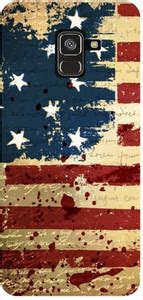 Khakee Back Cover for Flag Printed For Samsung.galaxy.A8plus - Khakee ...