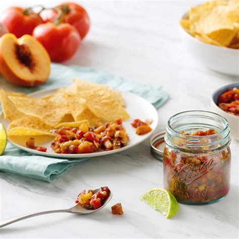 Peach Habanero Salsa Canning Recipe | Deporecipe.co