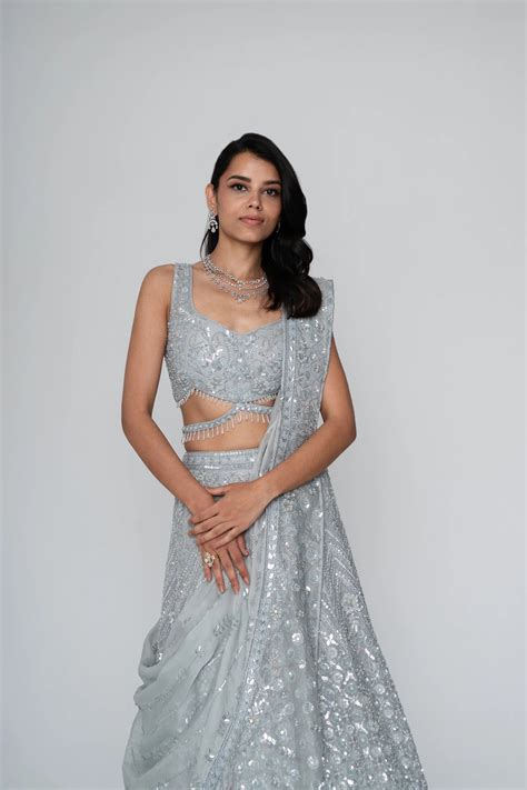 Heavy Embroidered Lehenga Set