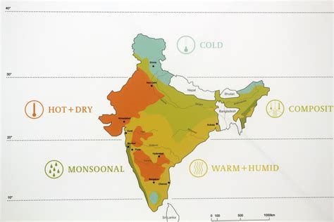 Indian weather map - Weather map in India (Southern Asia - Asia)