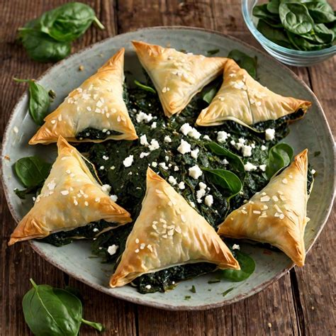 Spinach Feta Cheese Phyllo Triangles at Alma Jones blog