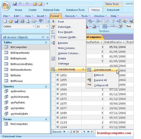 Microsoft Access 2010 Tutorial - Office 2010 Training | IT Computer ...