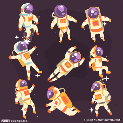 宇航员设计图__其他_动漫动画_设计图库_昵图网nipic.com