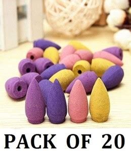 Monika Premium Backflow Incense Cones Pure Herbal Dhoop (Back Flow ...