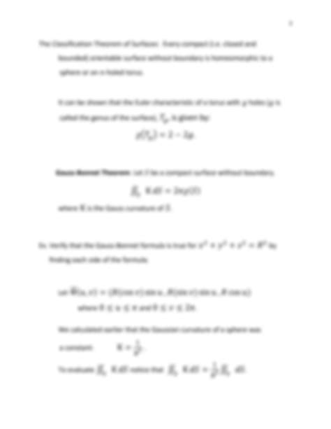 SOLUTION: 19 differentialgeometryofcurvesandsurfacesthegauss ...