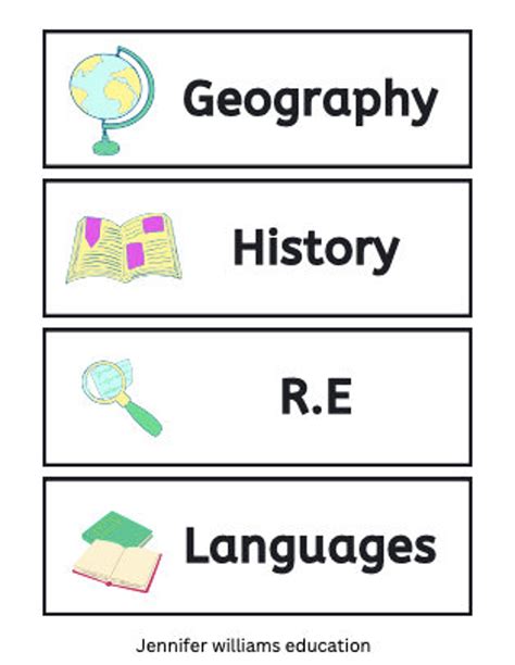 Downloadable Subject Labels Printable 的图像结果