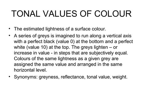 Colour 1 theory 2014 | PPT