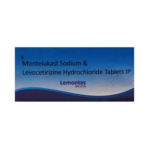 Lemontas Tablet buy now @ ₹94.35 Tablet | Online Rengas Pharmacy India