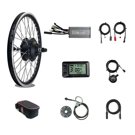 Buy Electric bike Conversion Kit,48V 500W 26inch Front Wheel Brushless ...