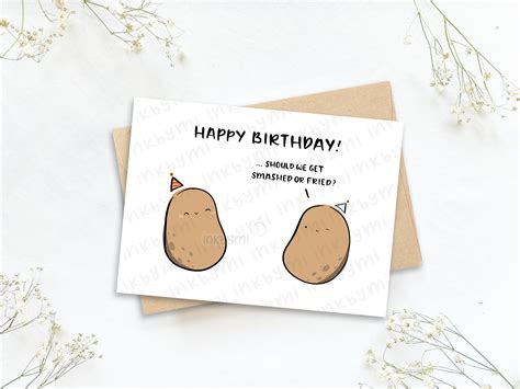 Funny Happy Birthday Card Inside