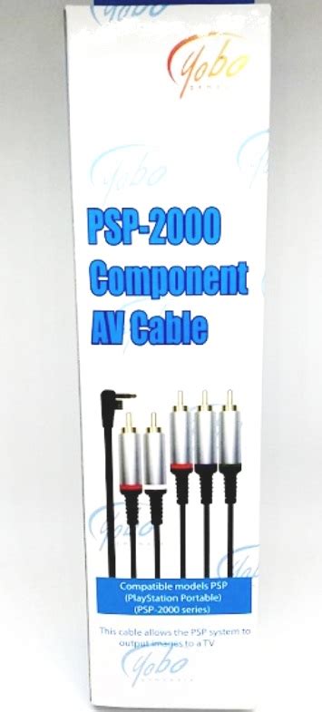 Buy Yobo Slim PSP Component AV Cable for Sony PSP 2000 and 3000 Series ...