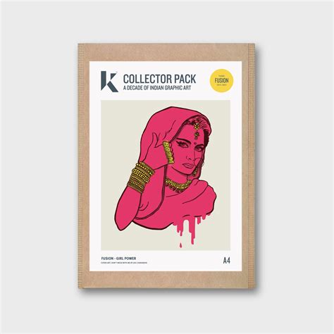 A4 FUSION Pack (Girl Power) - 6 Prints - Kulture Shop