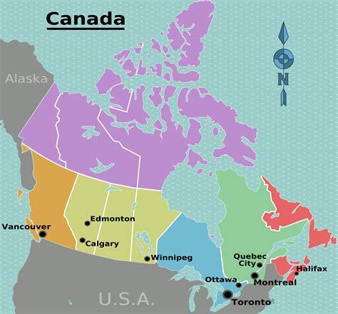Largest Most Detailed Map of Canada and The Flag – Travel Around The World – Vacation Reviews
