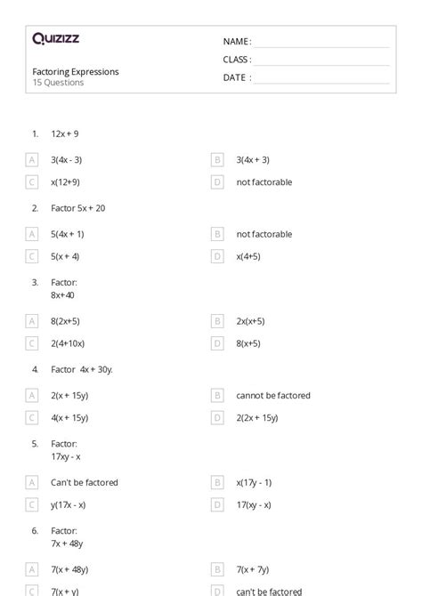 Image result for Math Worksheet 7