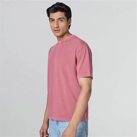 Haze Relaxed Fit Washed T-shirt - Vintage Pink – XYXX Apparels