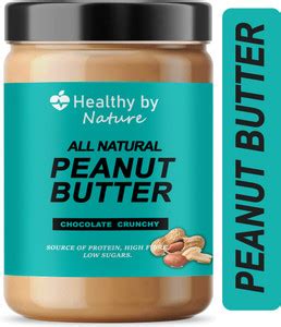 Healthy By Nature Chocolate Crunchy Peanut Butter 850g Pack Of 2 | Rich ...