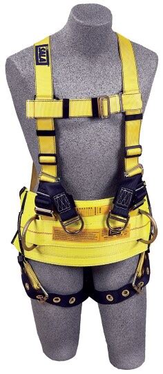 3M™ DBI-SALA® Delta™ Derrick Positioning/Suspension Safety Harness with ...