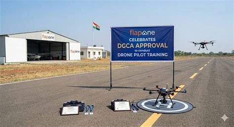 Flapone Aviation got DGCA approval to conduct Drone Pilot Training ...
