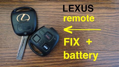 Image result for Lexus Key Fob Battery Replacement