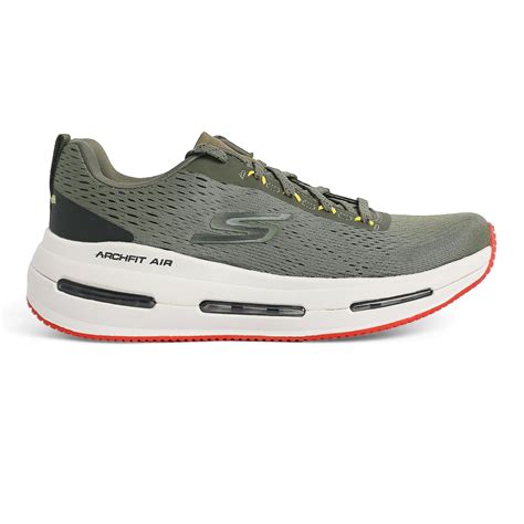 Buy Skechers Mens MAX Cushioning Arch FIT AIR OLV Sneaker - 6 UK ...