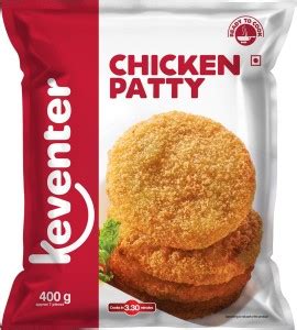 Keventer Chicken Patty 400 g Price in India - Buy Keventer Chicken ...