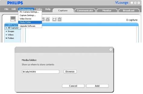 Where to find photos/videos in Philips Vlounge? | Philips