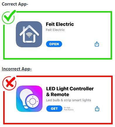 Image result for Feit Electric LED Bulbs App Computer