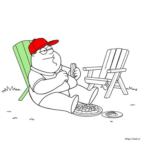 Peter Griffin Kleurplaat kleurplaat