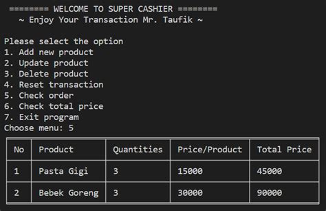 Image result for SQL for Table Cashier