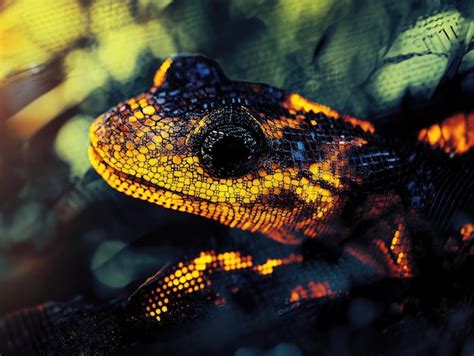 Submechanophobia fire salamander cellular automata cybergoth ...