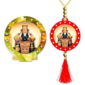 GiftsRange Tirupati Balaji Srinivasa Venkateswara Car Dashboard Idol ...