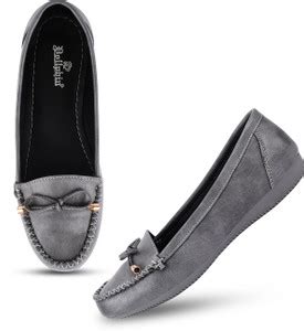 Dollphin Women Black Penny Loafers | Driving Moccasins Bellies For ...