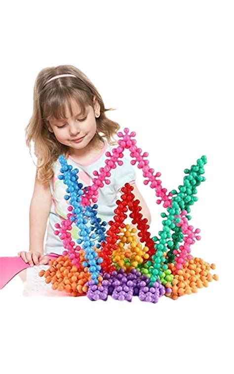 Buy HM Zone Fancy Star Links Interlocking Blocks Educational ...