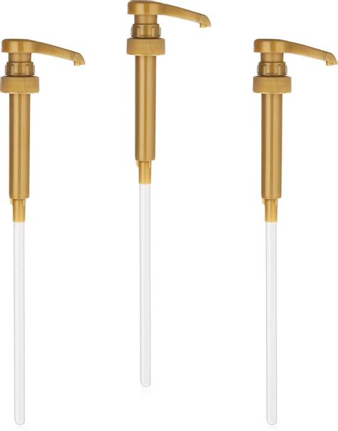 Amazon.com: 3 Pcs Coffee Syrup Pump No Dripping Syrup Pump Dispenser ...