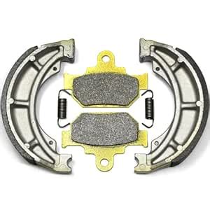 Master Chen Front Brake Pads Rear Shoes for Suzuki GZ250 Marauder 250 ...