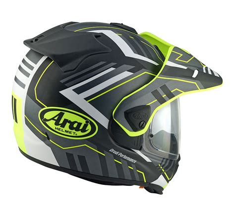Buy Arai Tour X5 Trail Yellow Helmet Online in India – superbikestore