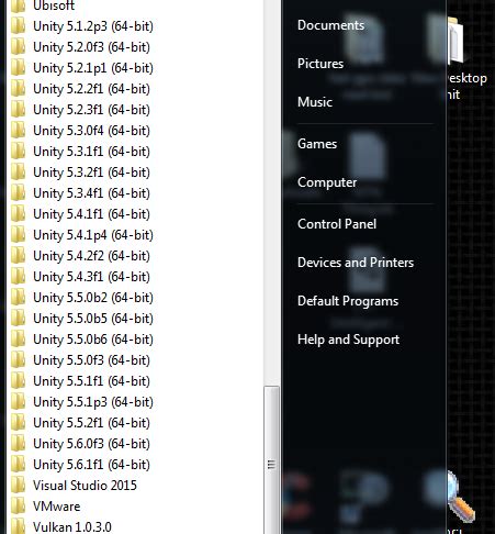 Image result for Unity 3D Start Menu Project Download Brackets