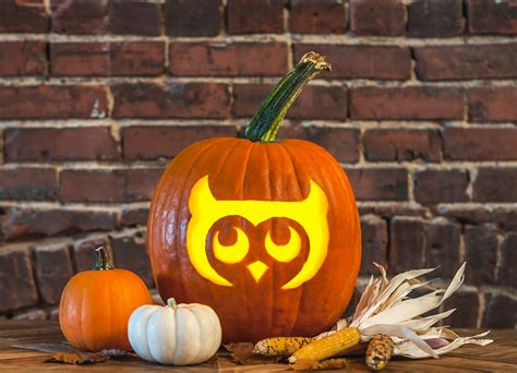 Owl Pumpkin Carving Template Pumpkin Carving Stencils! — Jessi