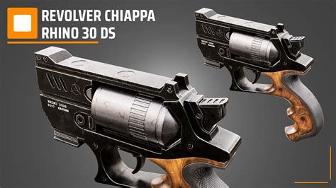 ArtStation - Revolver Chiappa Rhino 30 DS | Game Assets