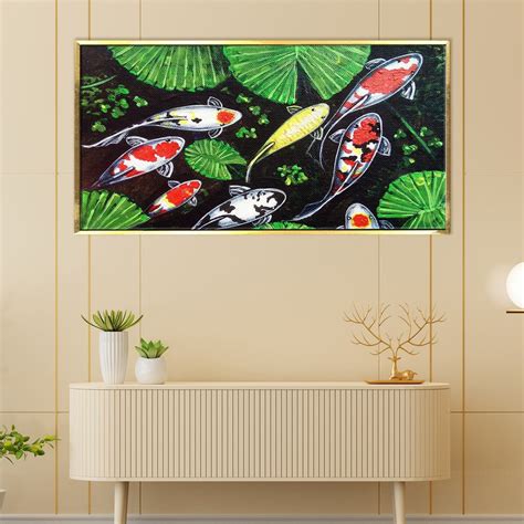 Invite Prosperity and Harmony with our Feng Shui Koi Fish Canvas ...