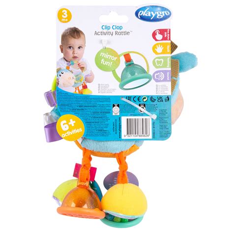 Clip Clop Activity Rattle – Refresh – Playgro South Africa