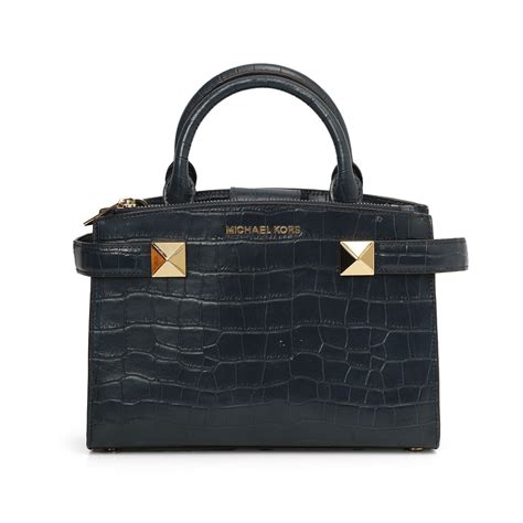 Shop Pre-Loved Michael Kors Croc Leather Bag 100% Authentic ...