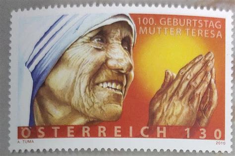 Austria Mother Teresa stamp. MNH – Bharat Exotics